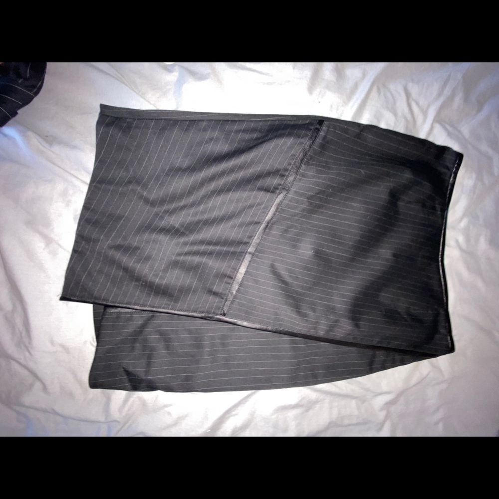 Black Aline Pencil Skirt